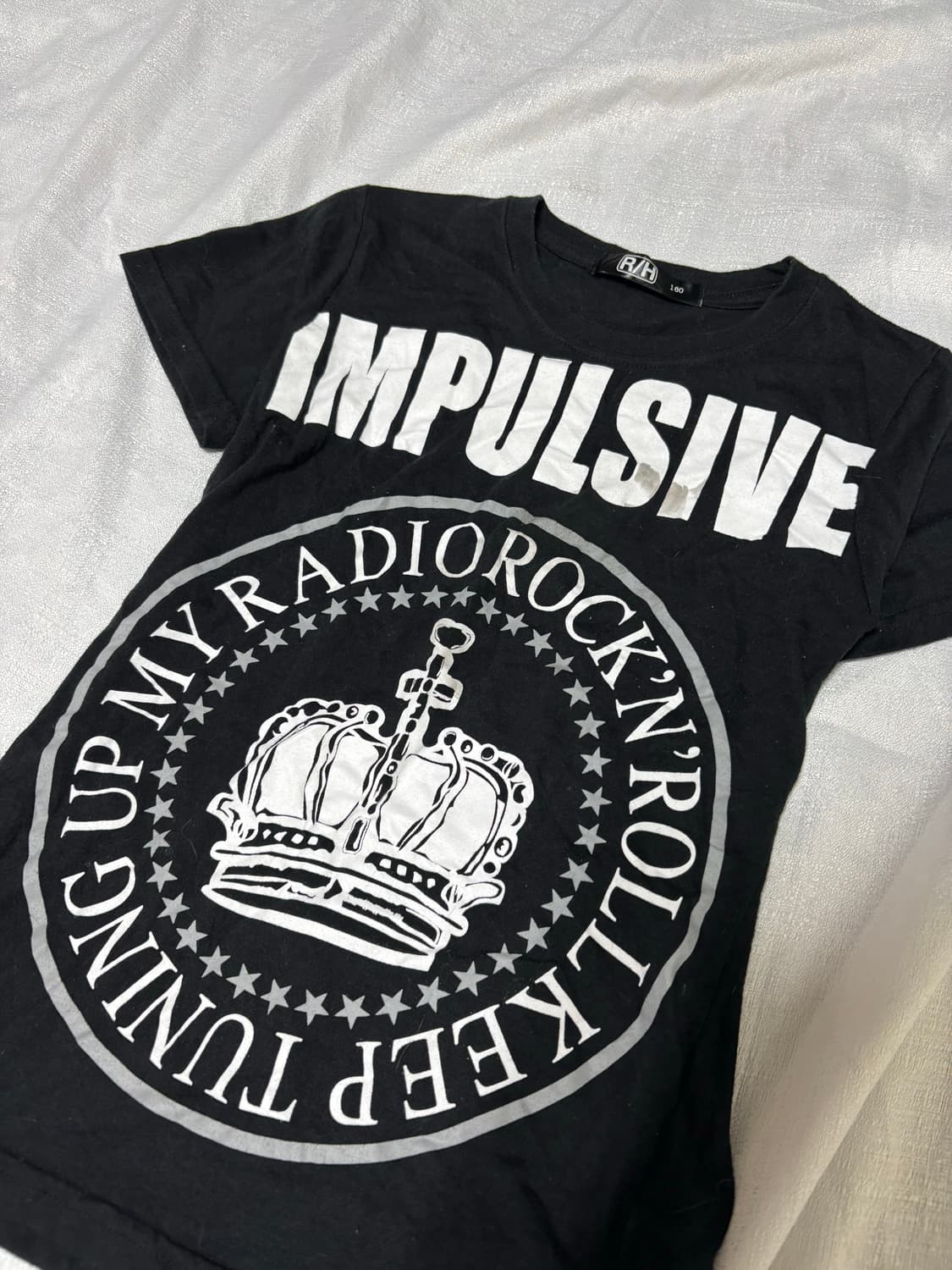 “Unknown” Y2K Rock’n’Roll Lettering Slim 상품이미지6