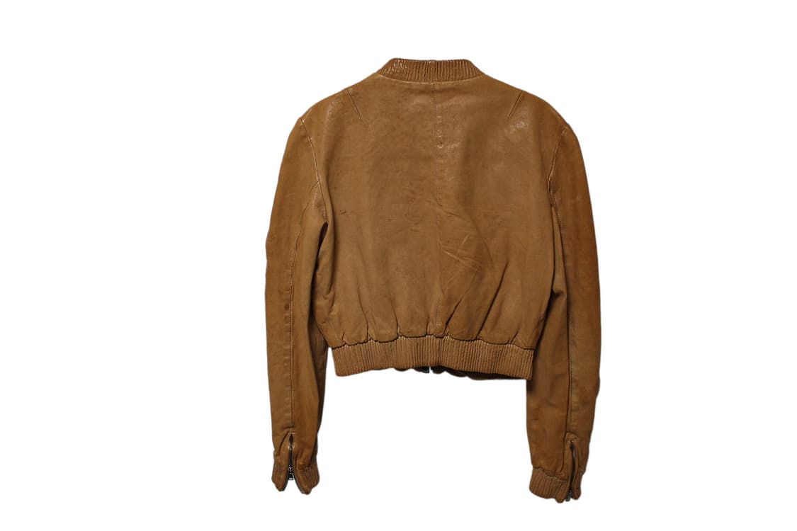 돌체앤가바나 크롭 레더 봄버 자켓 상품이미지9