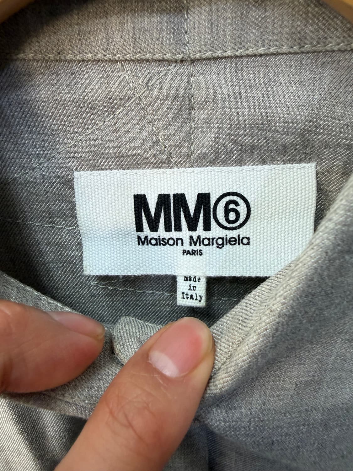 정품) 메종마르지엘라 여성 롱 셔츠 42 상품이미지6