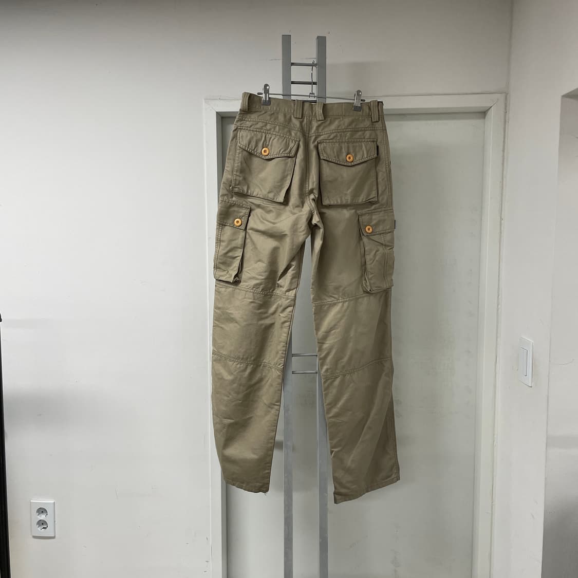 빈티지 카고 팬츠 베이지 L 상품이미지4