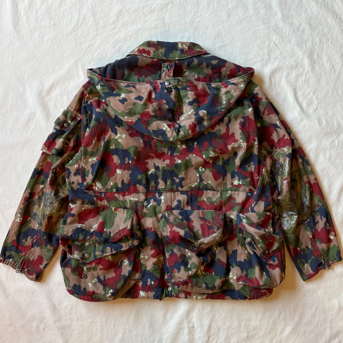 (102-105) 80s Swiss Army M70 알펜플라주 필드 자켓 상품이미지8