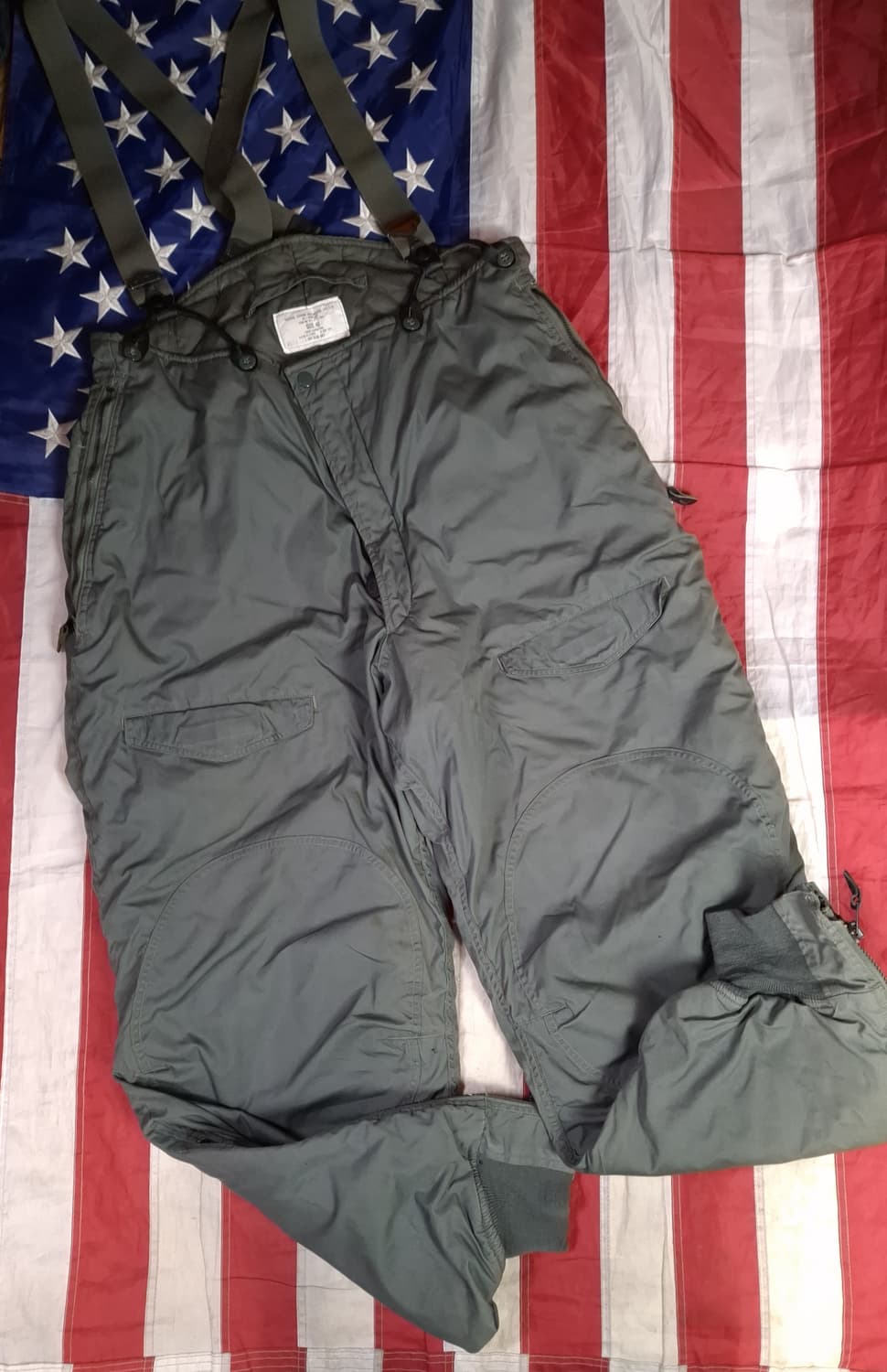 특A 오리지날 미공군 F-1B 울 방한 항공 트러우저 상품이미지1