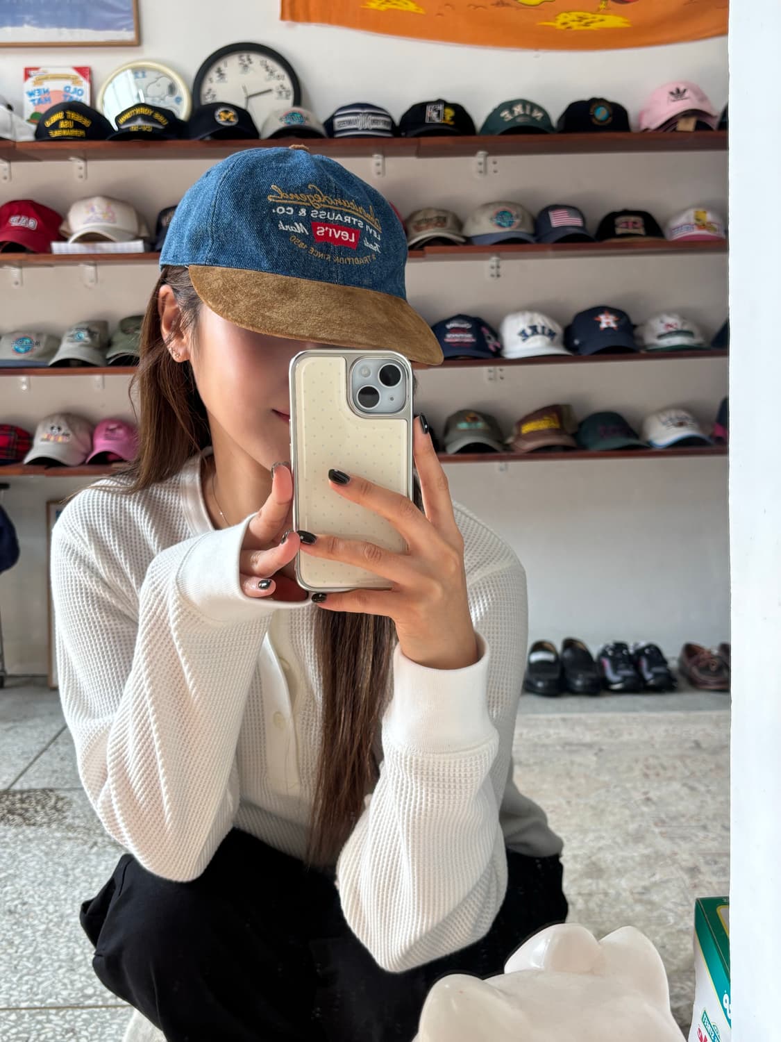 리바이스 빈티지 데님 햇 상품이미지1