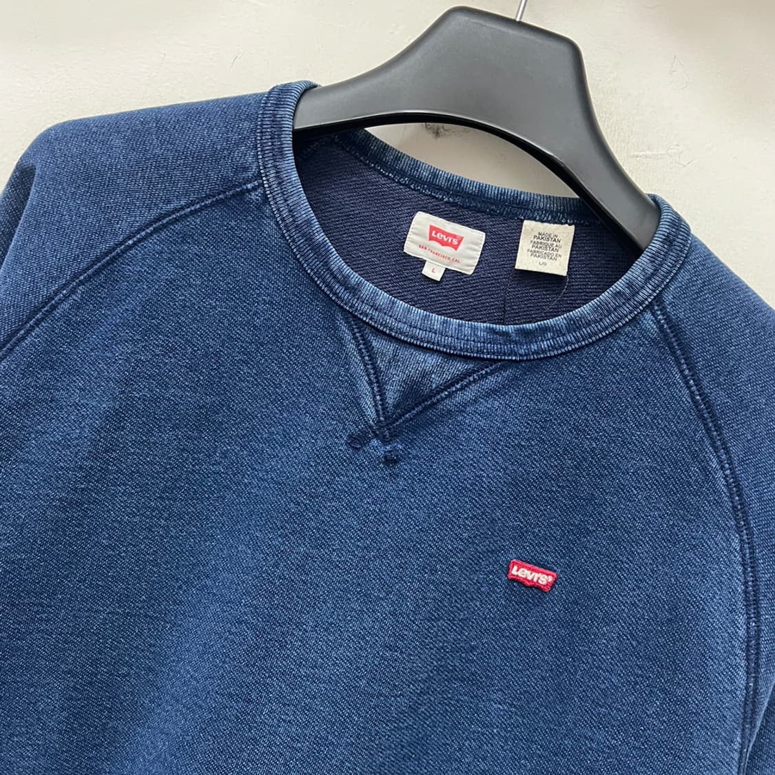 리바이스 오리지날 워싱 스웻 맨투맨 L 상품이미지3