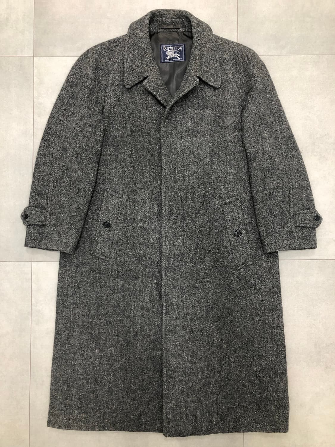 버버리 해리스트위드 잉글랜드 영국 울100 롱코트 48 상품이미지1