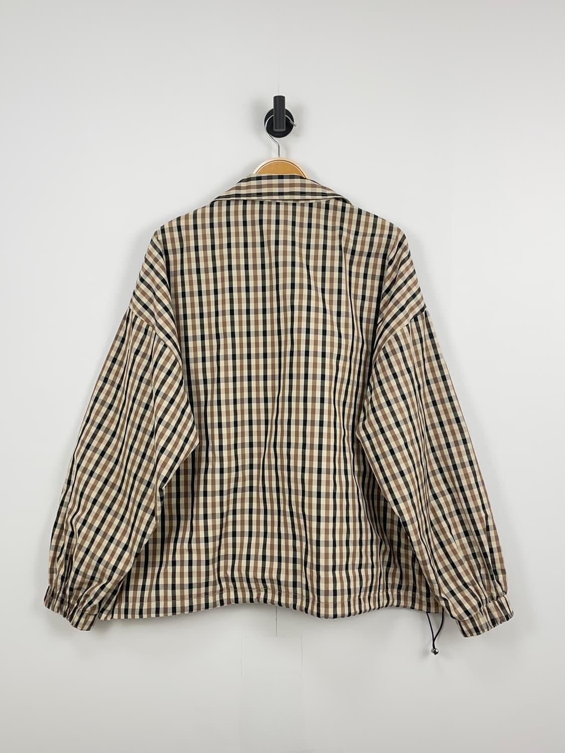 OWL 체크 텍스처 워크 자켓 상품이미지6