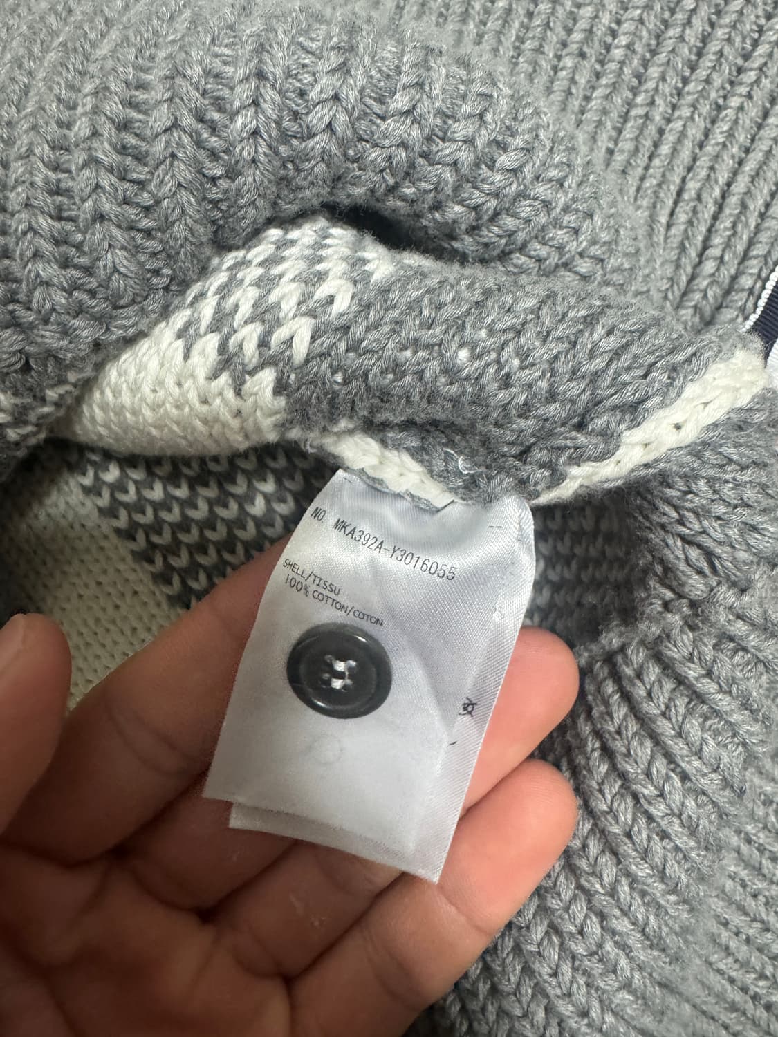 톰브라운 4-BAR 깅엄체크니트 4사이즈 상품이미지4