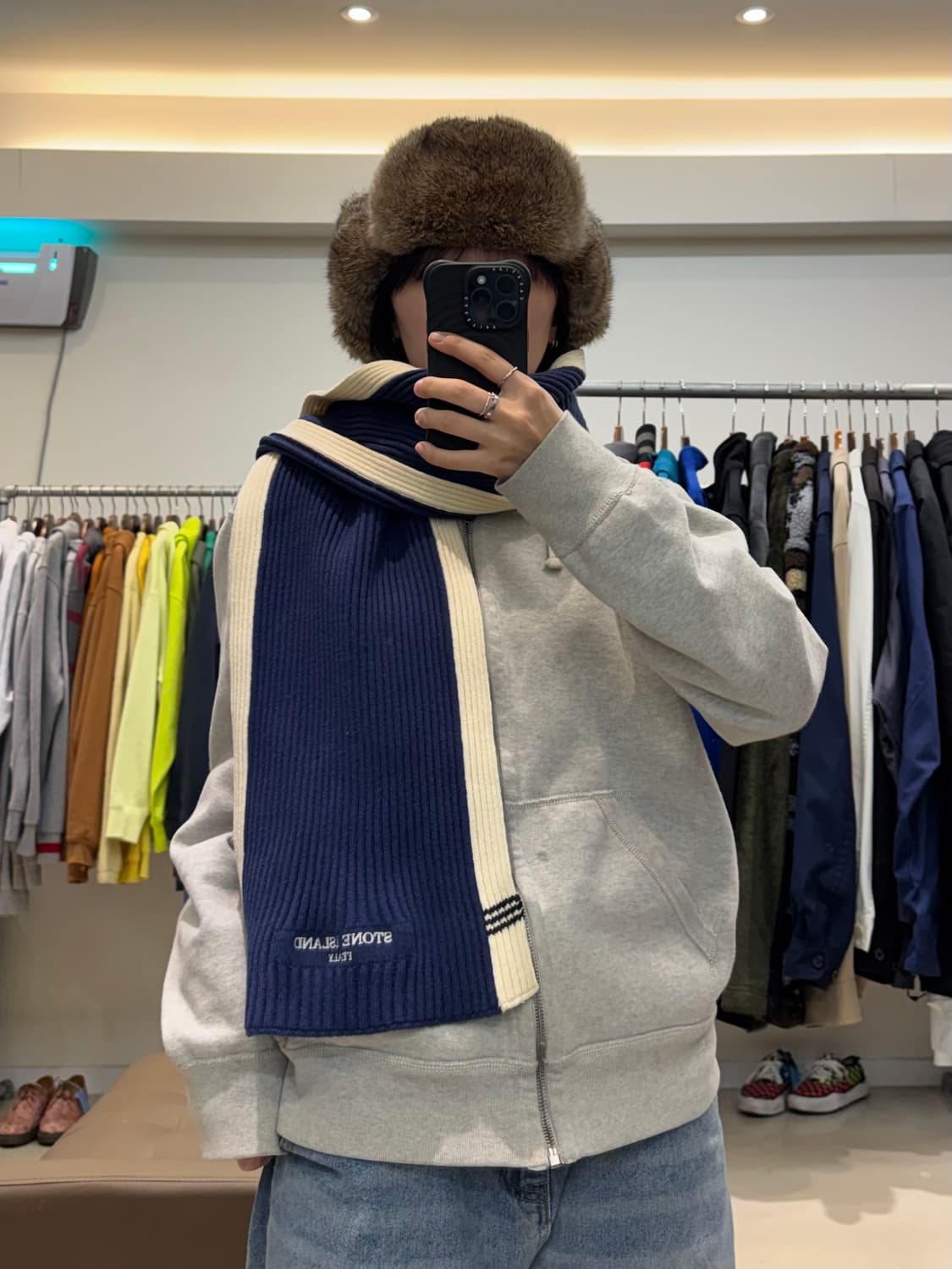 스톤아일랜드 니트 머플러 상품이미지7