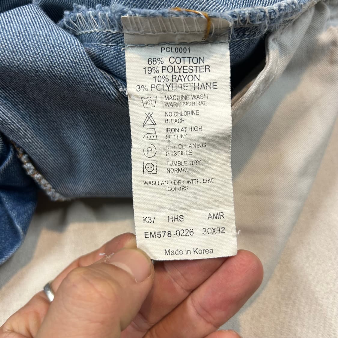 32inch) 리바이스 578 오렌지탭 플레어진 부츠컷 청바지 상품이미지8