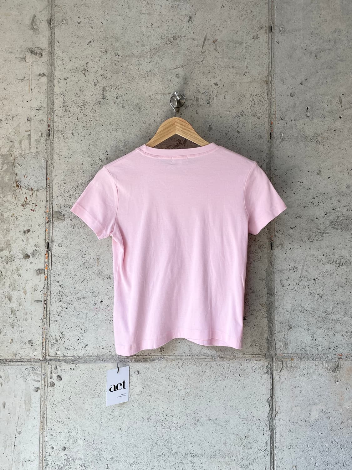 00s Courreges 꾸레쥬 스팽글 로고 탑 핑크 상품이미지9