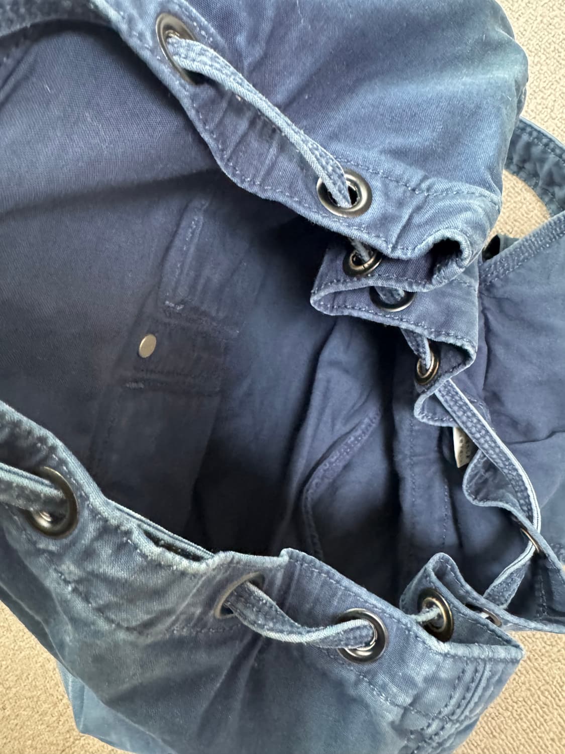 요시다 포터 인디고 코튼 럭색 상품이미지4