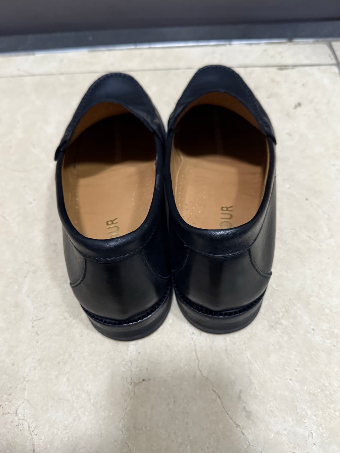 팔러 Black Calf skin Moccasin Penny Loafer 상품이미지3