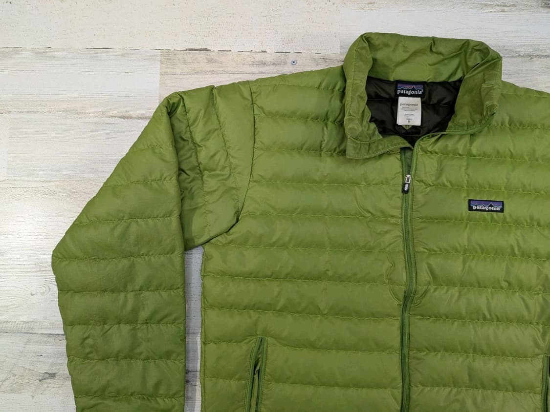 파타고니아 경량패딩 라임 그린 상품이미지2
