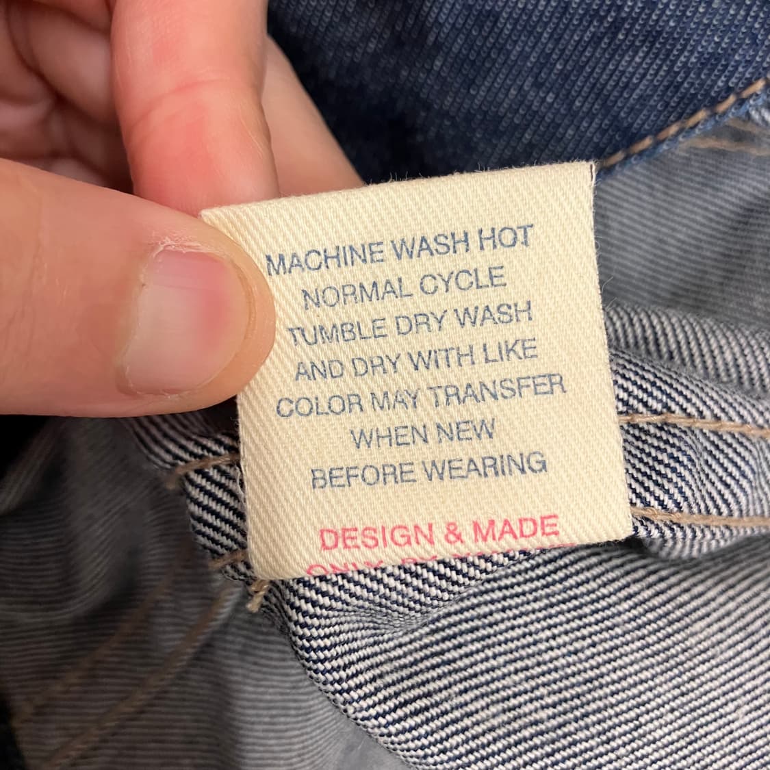 N97 에비수 데님 청자켓 상품이미지5