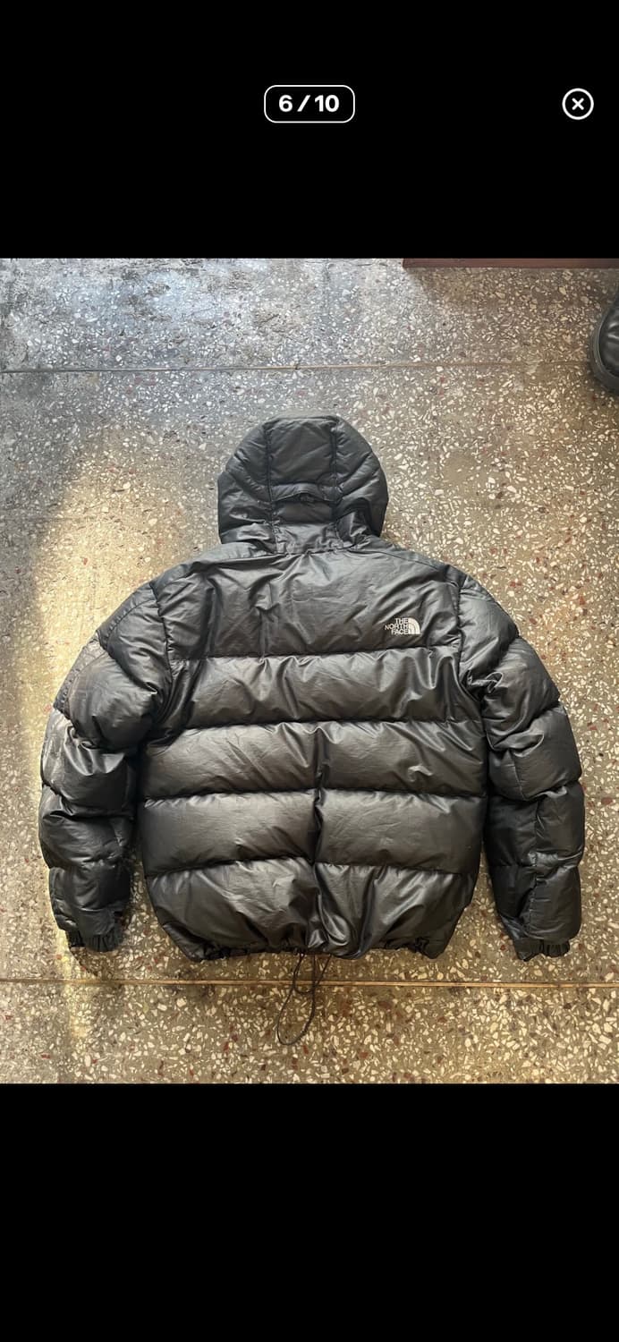 노스페이스 타호 블랙 패딩 M 상품이미지2