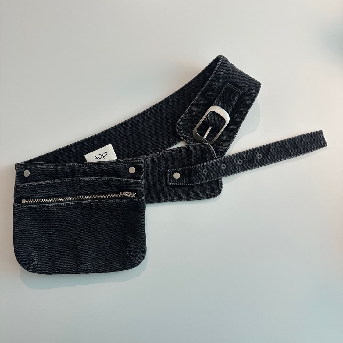 아옵트 벨트백 블랙 상품이미지3