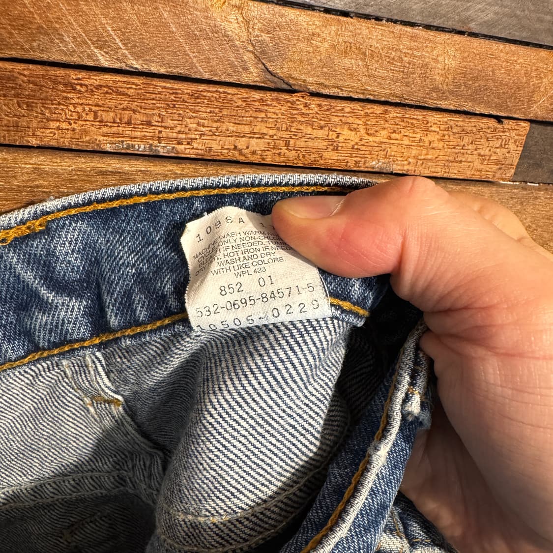 90s Levis 505 Denim Pants Made In USA 상품이미지9