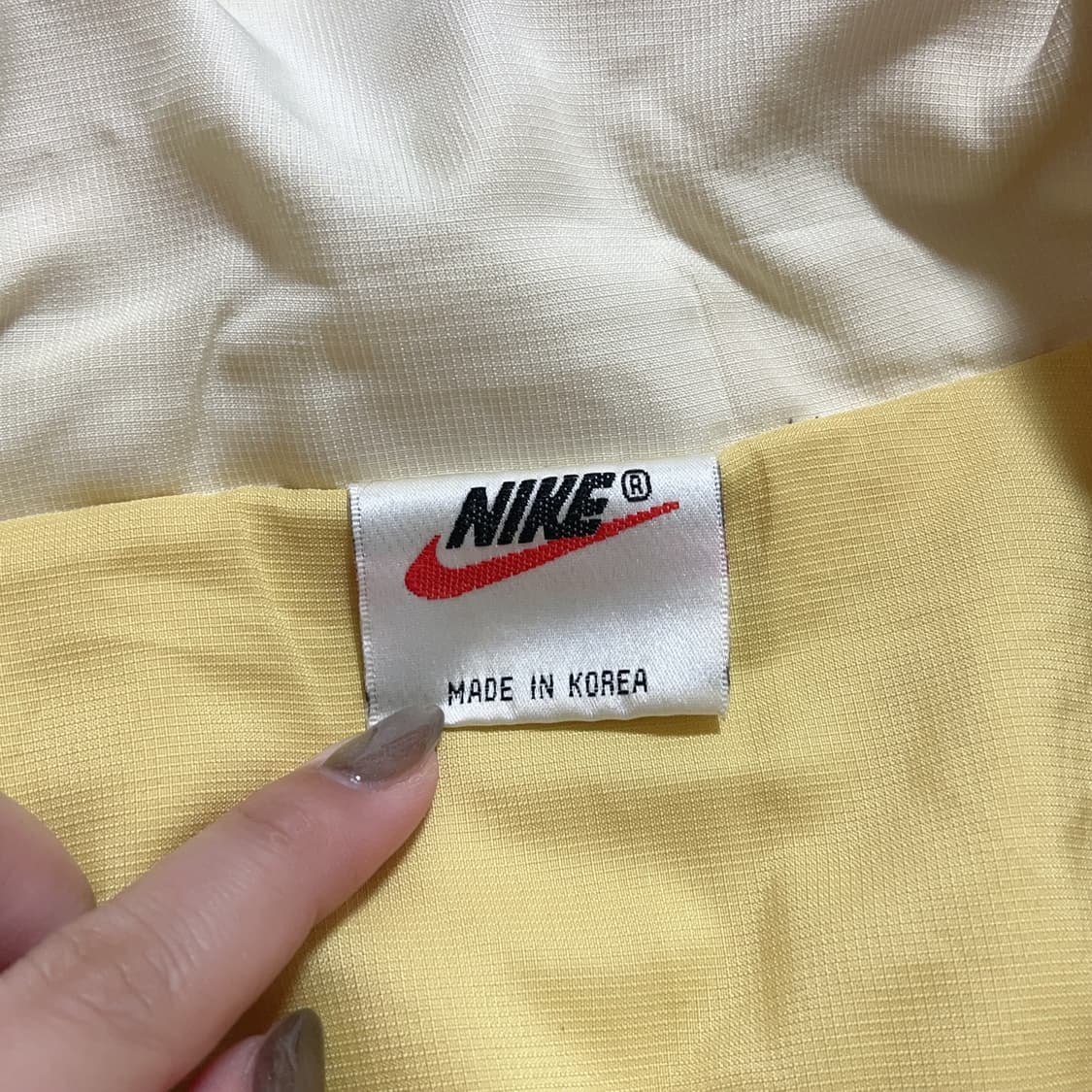 [정품] 나이키 개나리 화이트스우시 바막 집업 [ 105 ] 상품이미지5