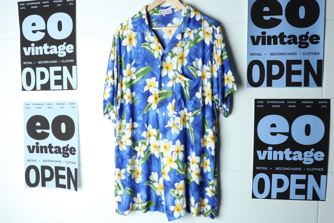 (XL-3XL) 브랜드빈티지 반팔셔츠 남방 USA 하와이안-H33129 상품이미지2