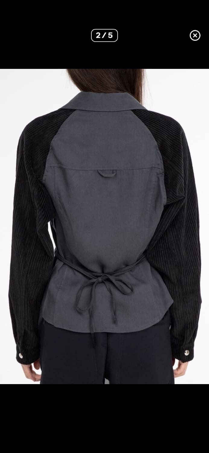 김미더영 코듀로이 믹스셔츠 상품이미지2