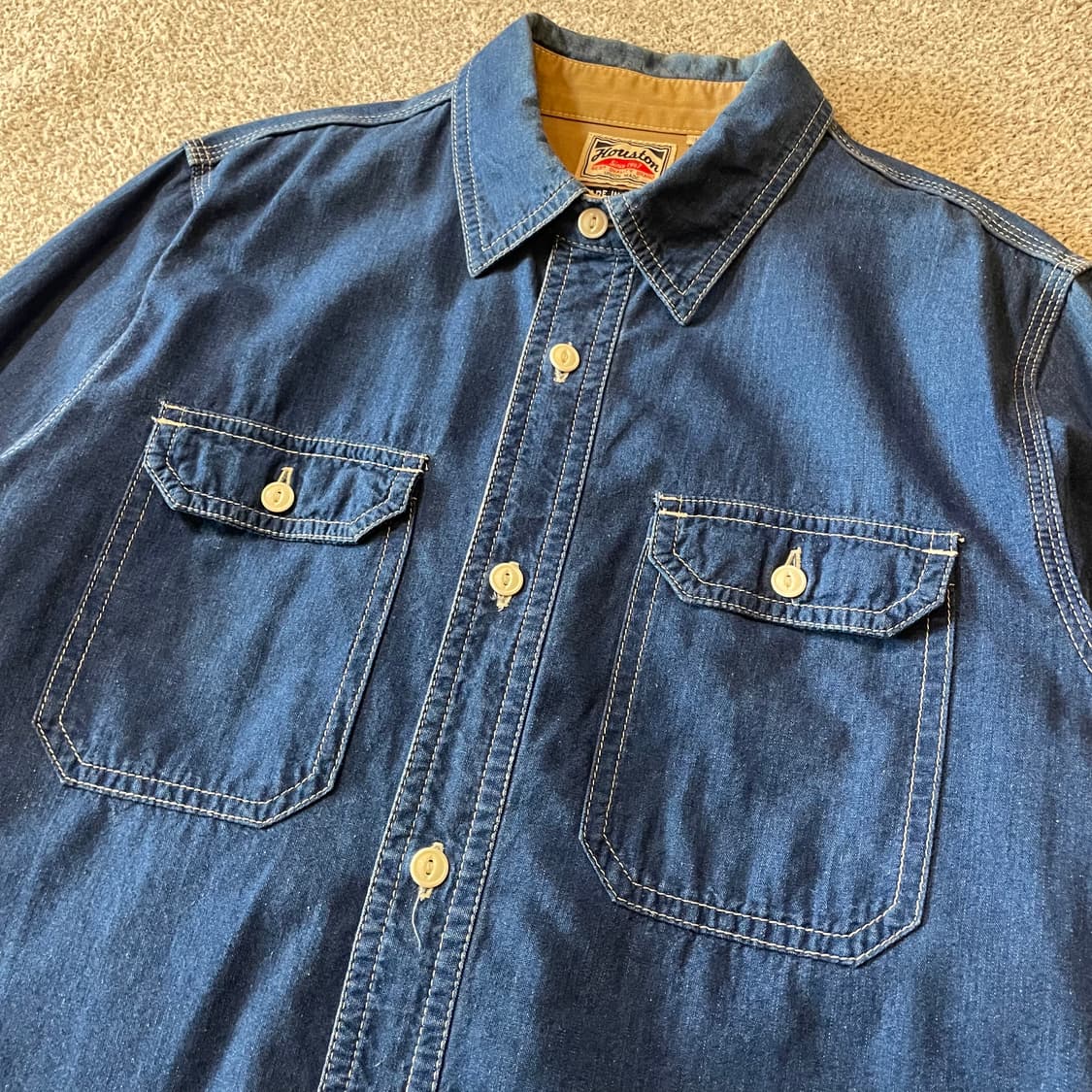 휴스턴 샴브레이 셔츠 상품이미지2