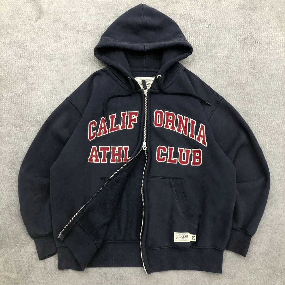 후아유 투웨이 오버핏 캘리포니아 후드집업 상품이미지1