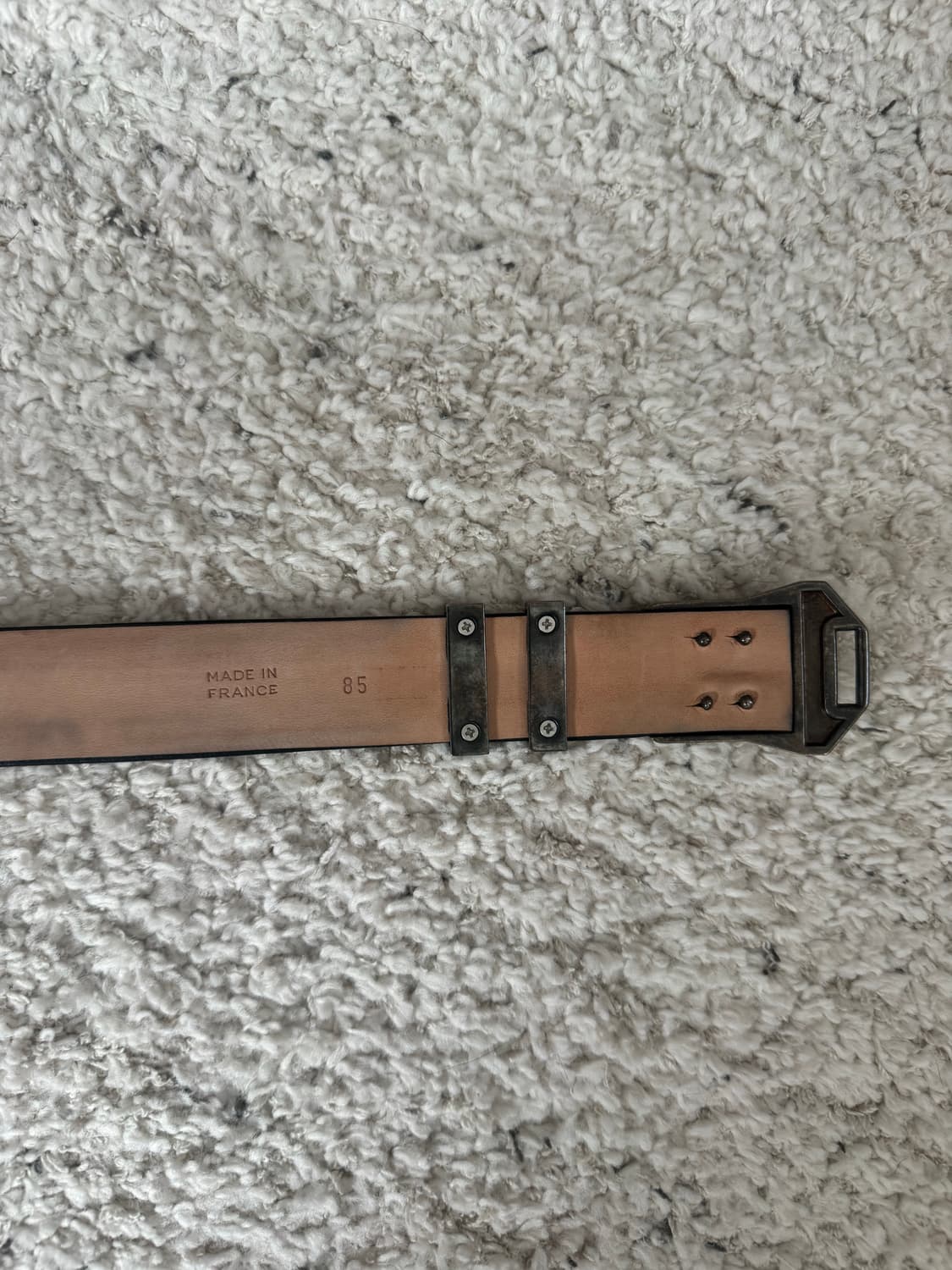 발망 메탈 브라운 벨트 85 상품이미지2