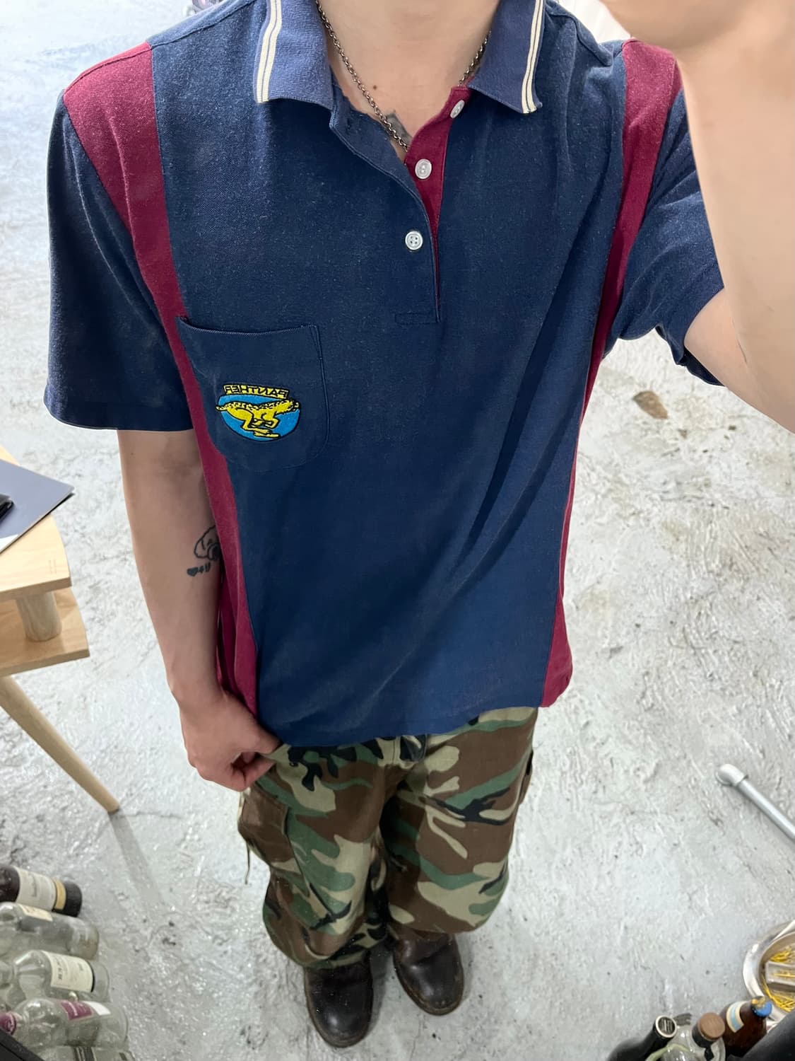 vtg panther pk tee 상품이미지3