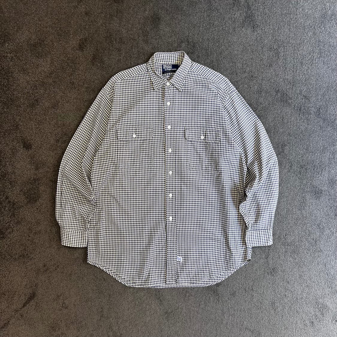 폴로 랄프로렌 체크 셔츠 상품이미지1