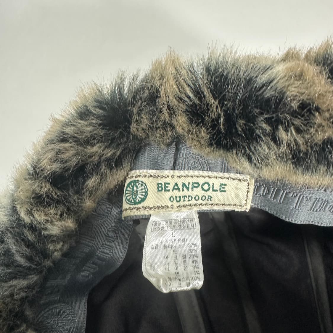 L 빈폴 카키브라운 군밤 털모자 상품이미지4