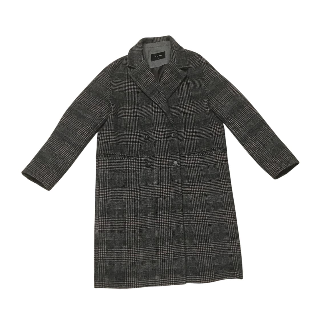 US N THEM 체크 코트 상품이미지1