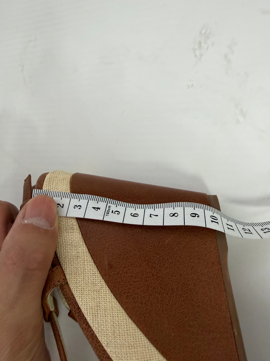 정품) 질샌더 브라운 웨지힐 샌들 35 상품이미지8