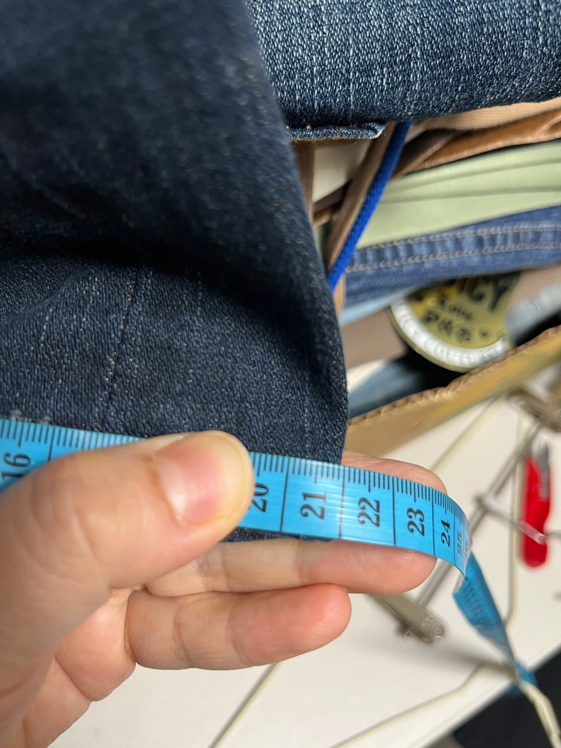 트루릴리전 부츠컷 데님 팬츠 24 상품이미지7