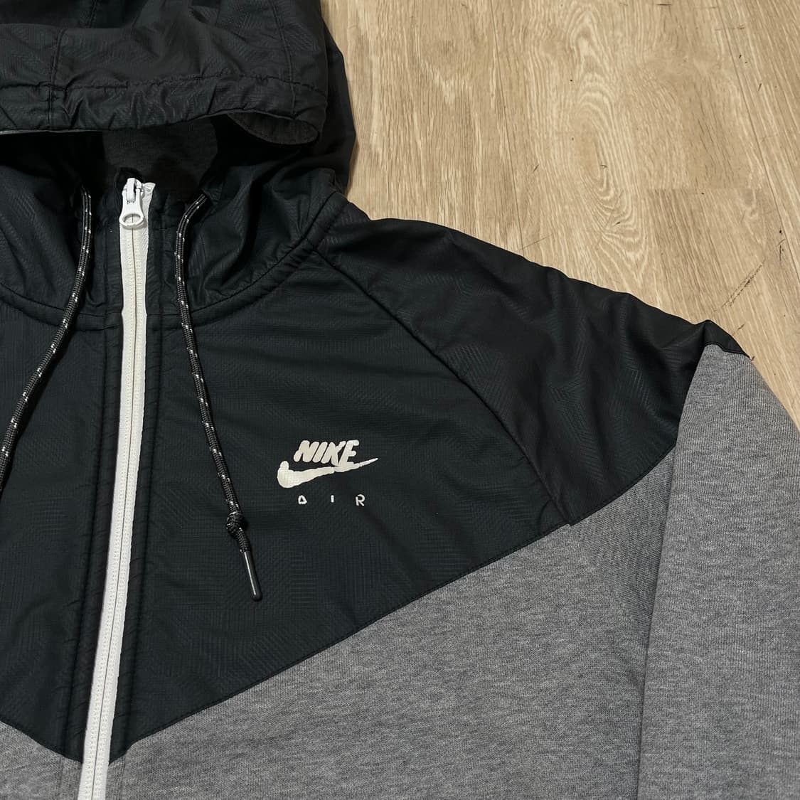 나이키 에어 배색 후드 집업 자켓 M/95 상품이미지4