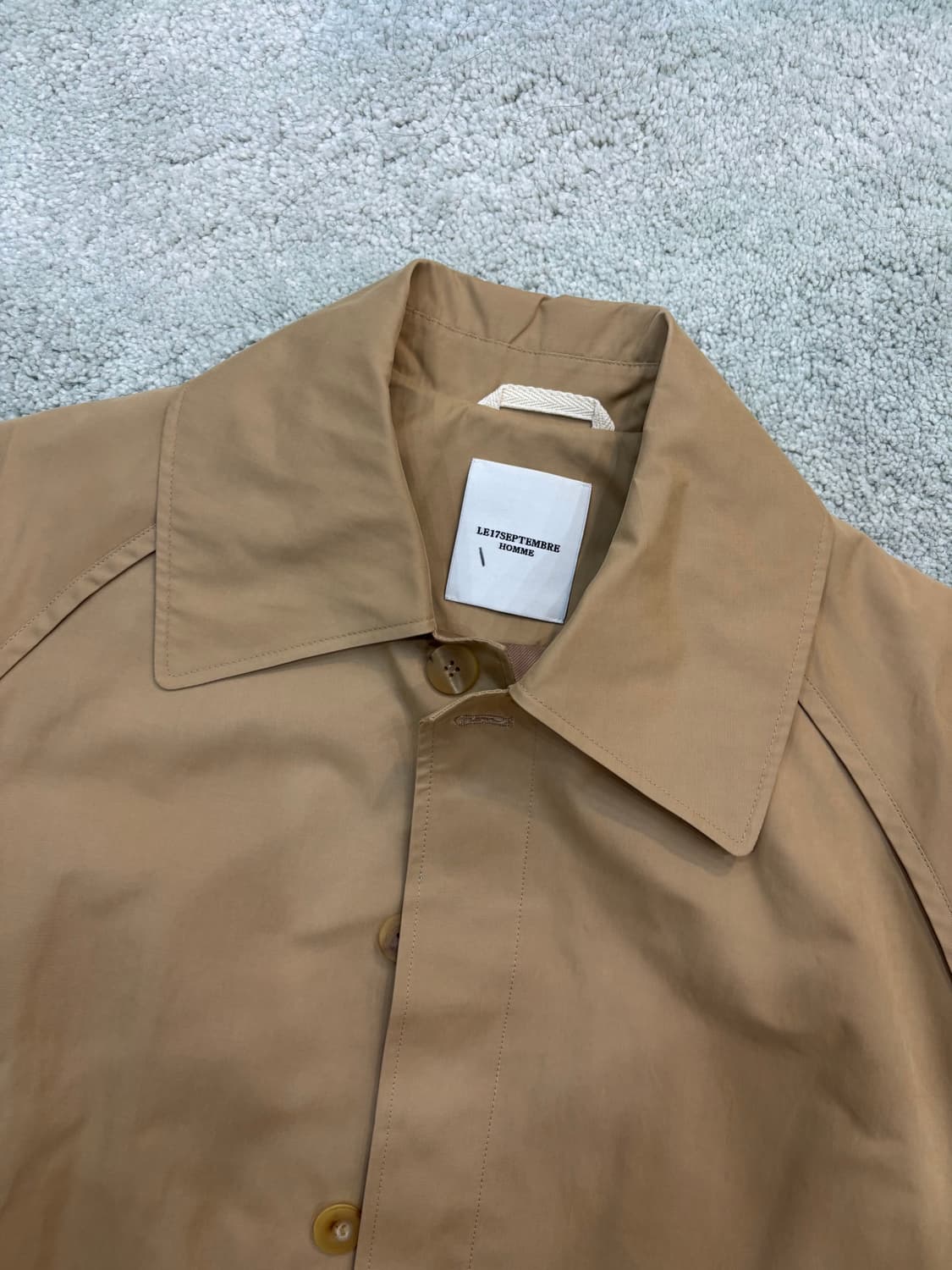 르917 옴므 / 빅카라 트렌치 코트 / 46 상품이미지2