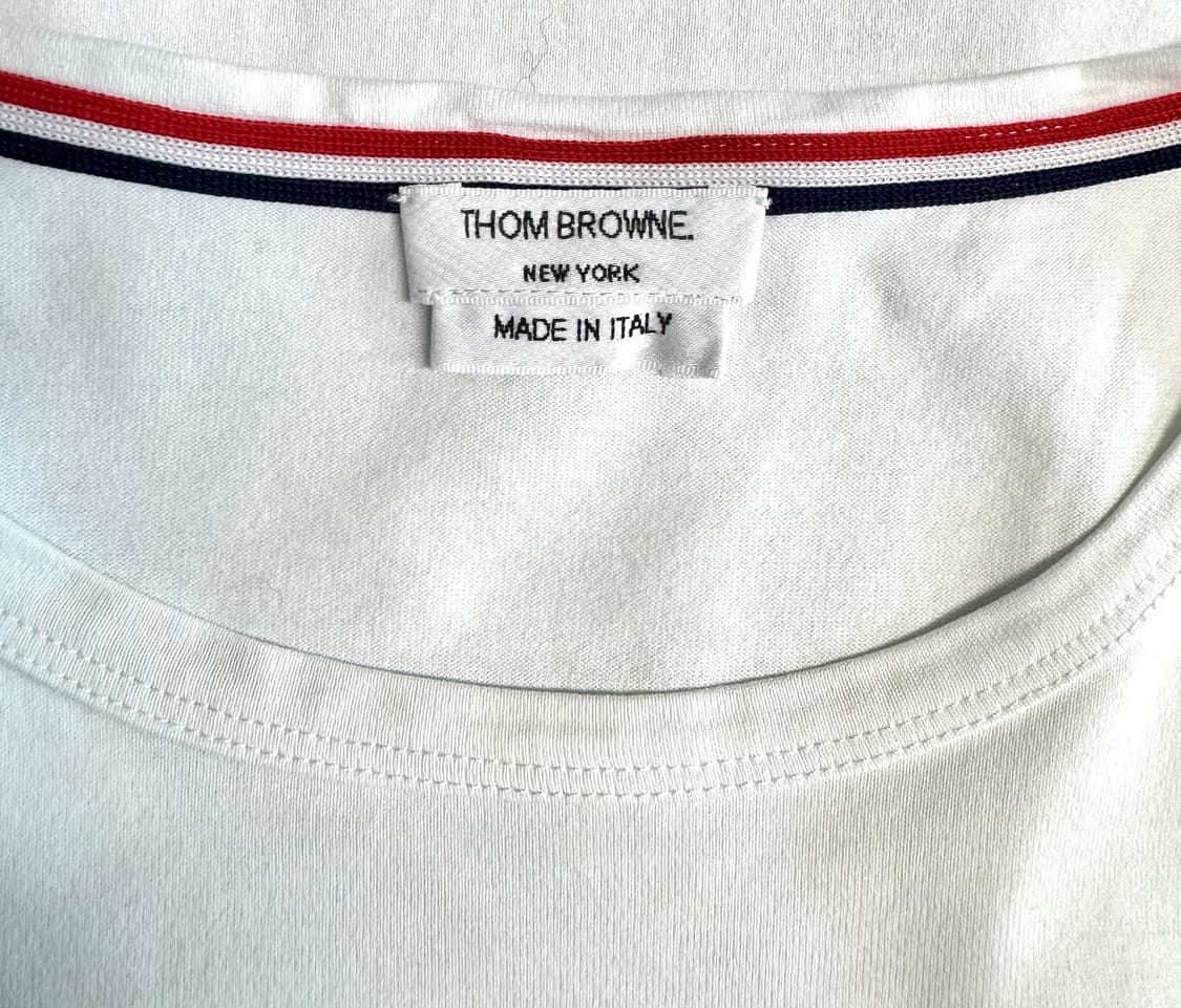 THOM BROWNE 톰브라운 포켓 반팔 티셔츠 3 상품이미지3