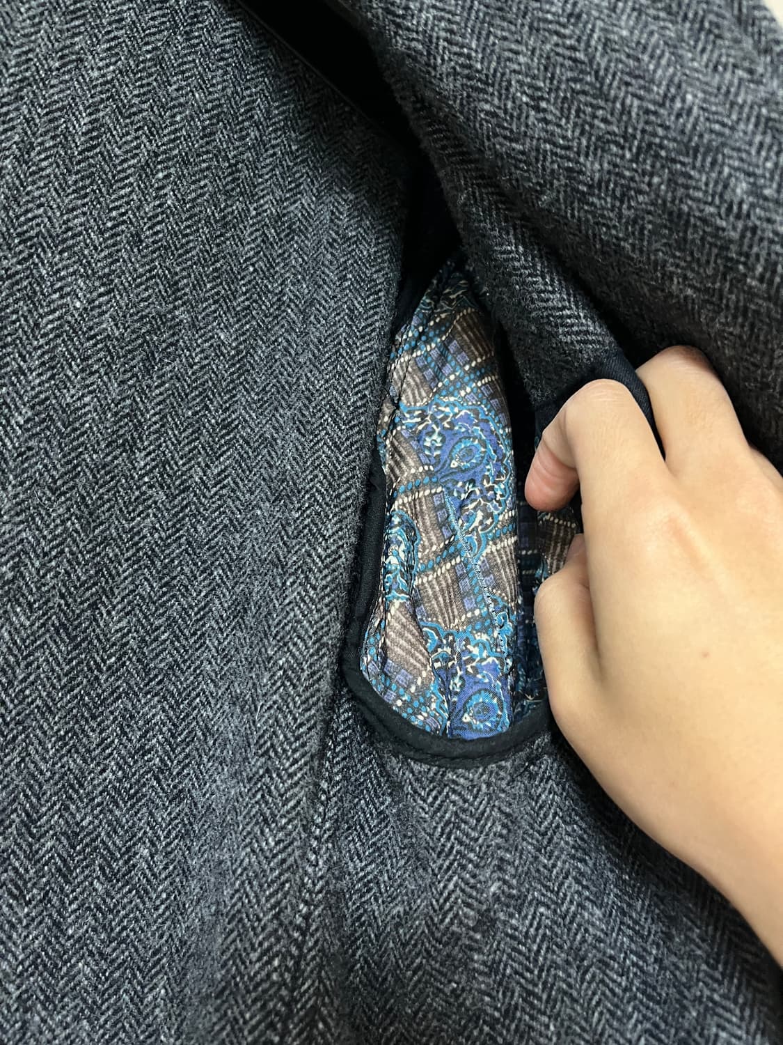 엔지니어드가먼츠 베드포드 자켓 헤링본 울 트위드  상품이미지6