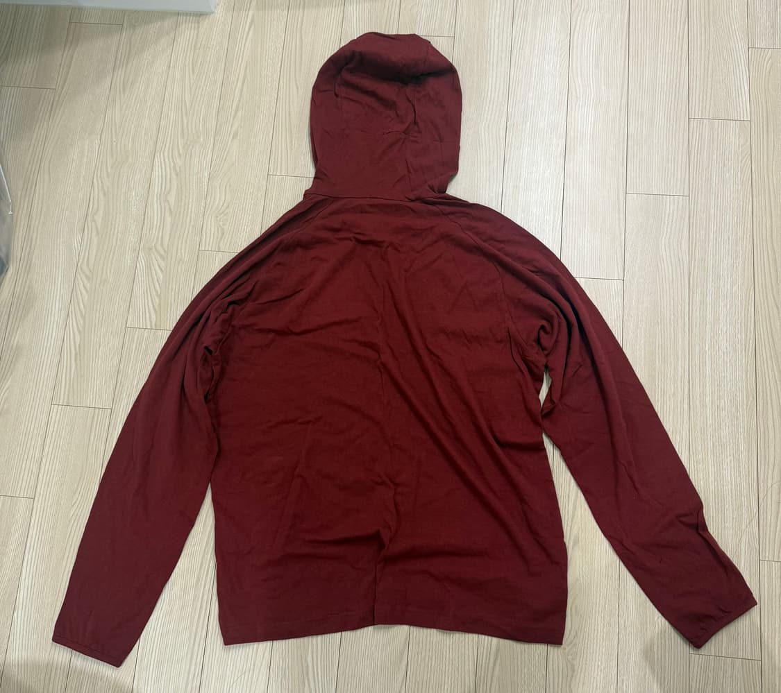 해칭룸  Base Hoodie Dark Red 상품이미지4