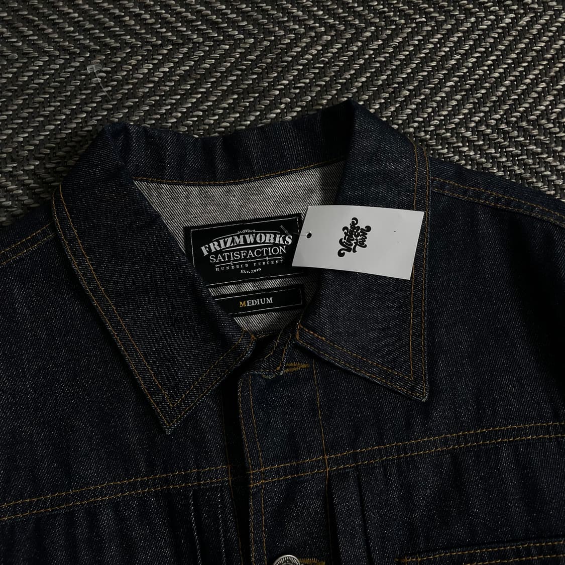 프리즘웍스 아메카지 생지 데님 트러커 자켓y 3558 상품이미지6