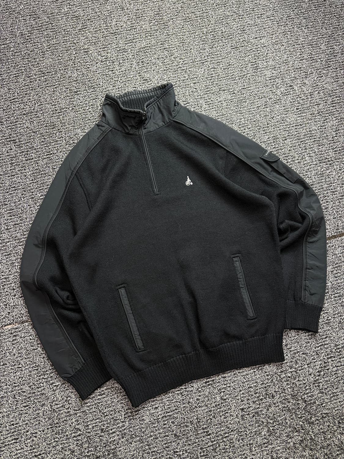 빈폴 하프넥 니트 폴리쉘 플리스 반집업 2289 상품이미지1