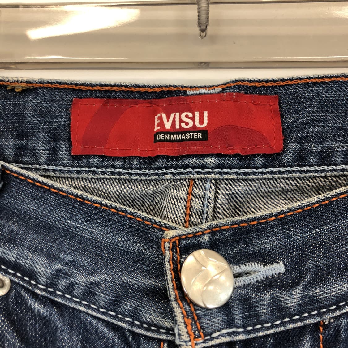 00s 에비수 프린팅 데님진 29 인치 상품이미지2