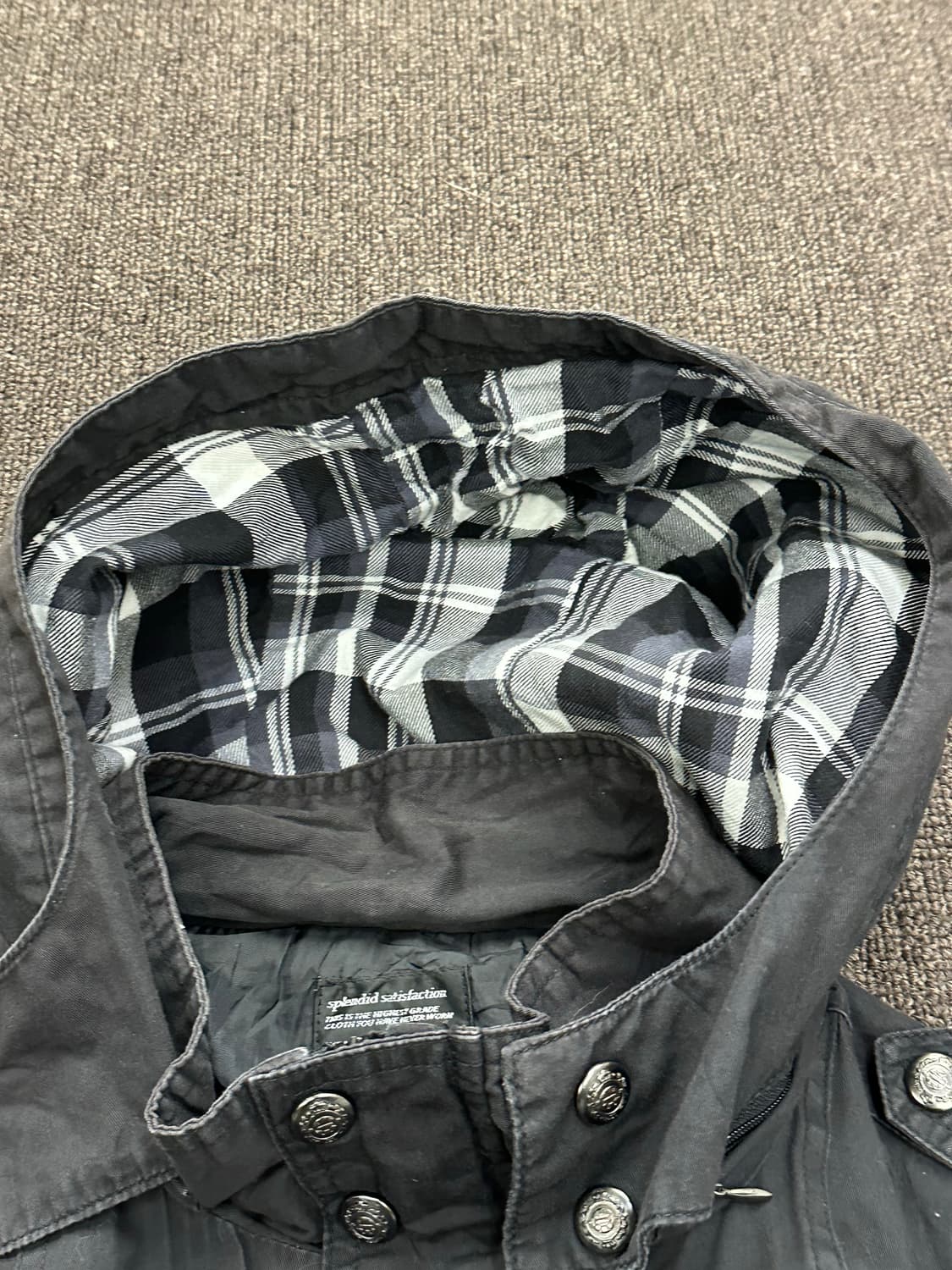 XL)Splendid Satisfaction 빈티지 여성 후드 야상자켓 상품이미지4