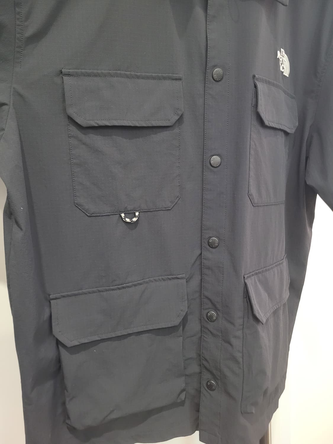 노스페이스 코듀라 캠퍼 반팔 셔츠 블랙 XL 105사이즈 미착용 상품이미지5