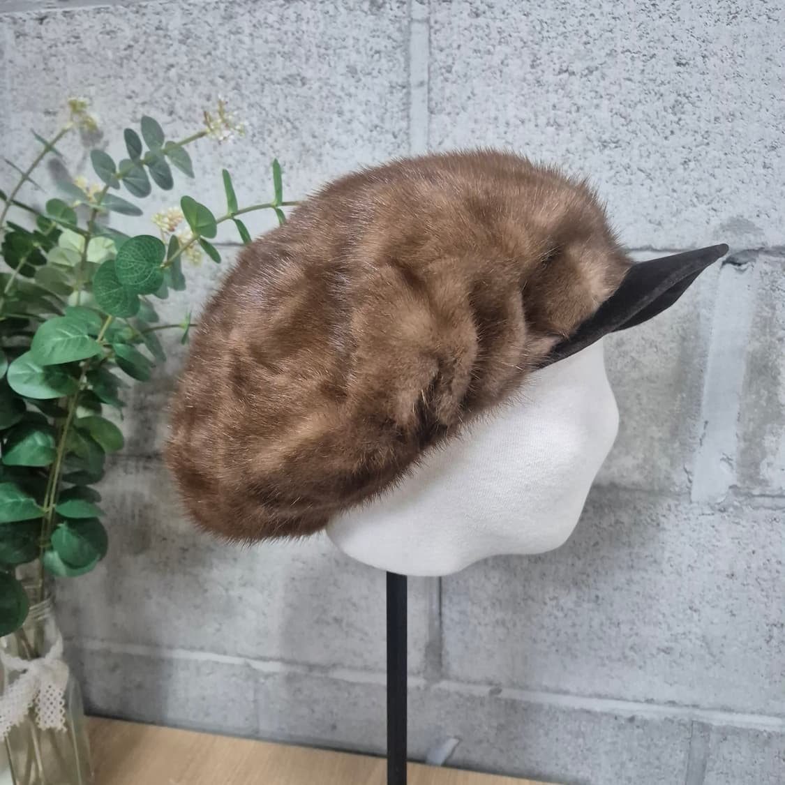 천연밍크 모자 상품이미지6