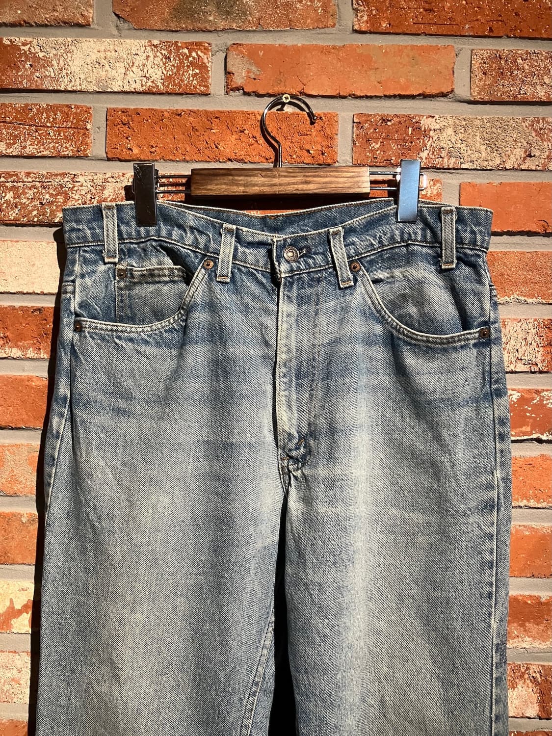 80s USA 빈티지 리바이스 517 오렌지탭 부츠컷 데님 팬츠 상품이미지3