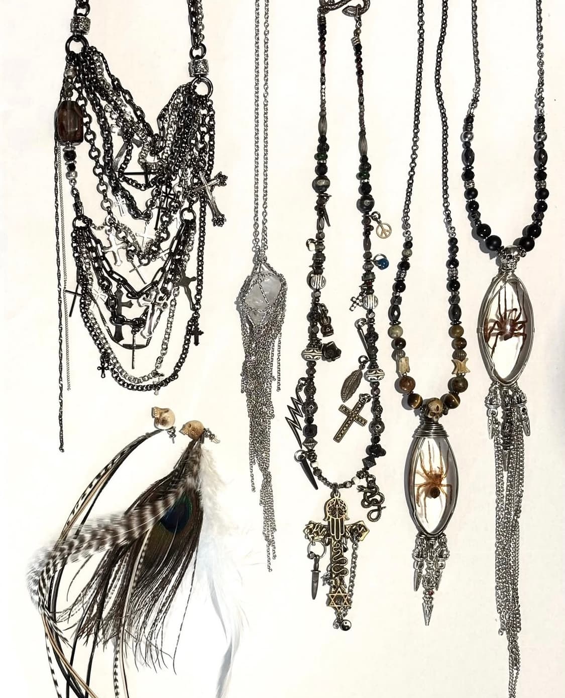 (구매) “VY001” spider necklace 상품이미지3