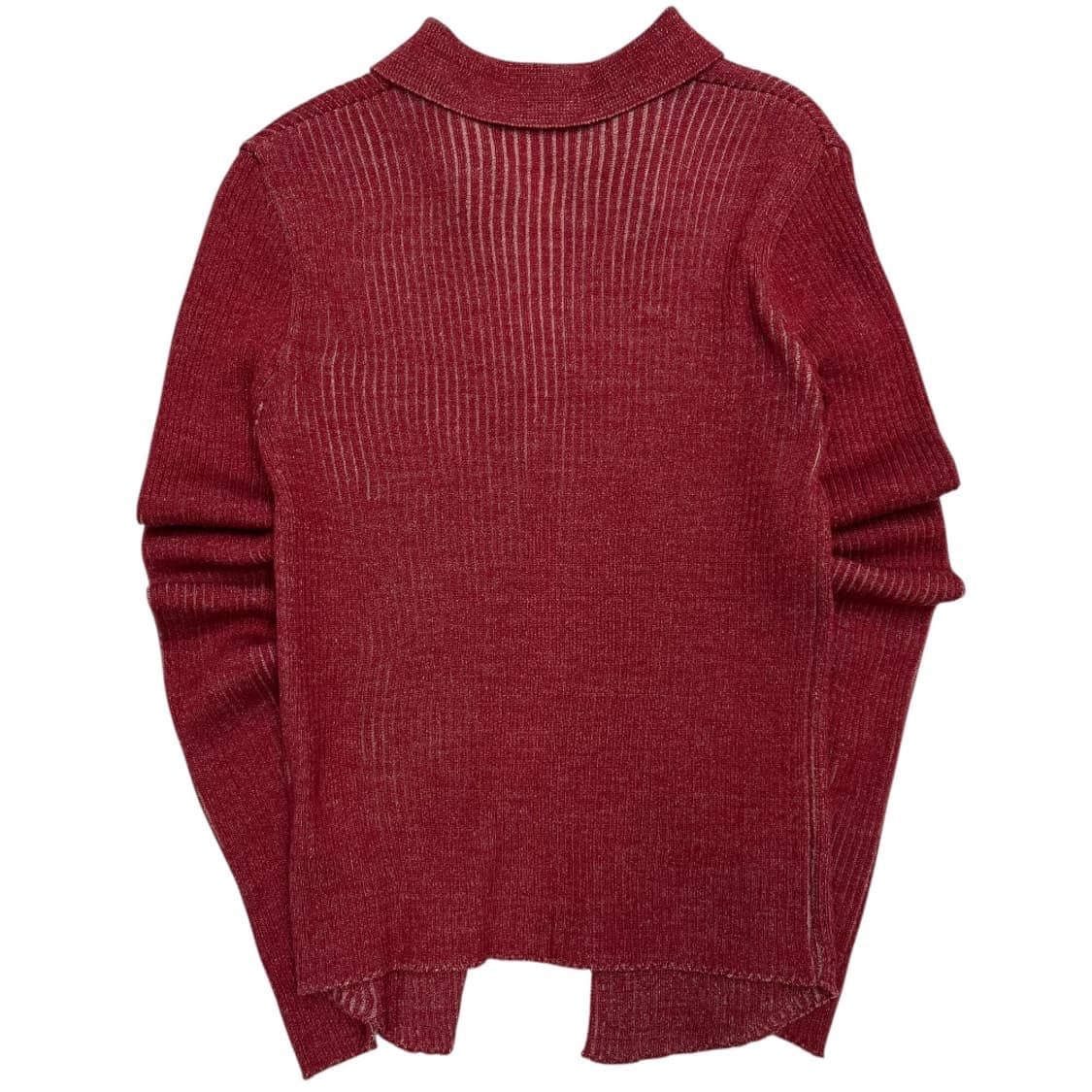 미스치프 니티드 롱슬리브 레드 상품이미지2