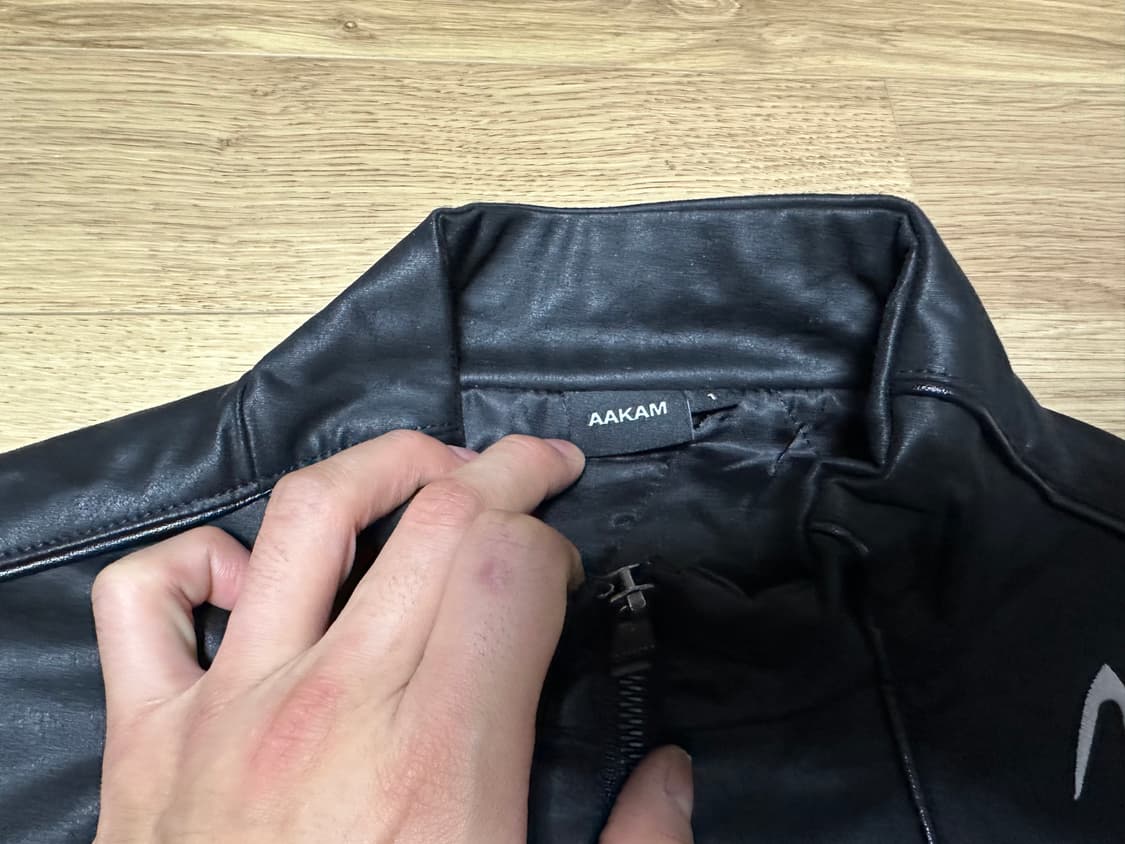 아캄 레더자켓 블랙 1사이즈 상품이미지4