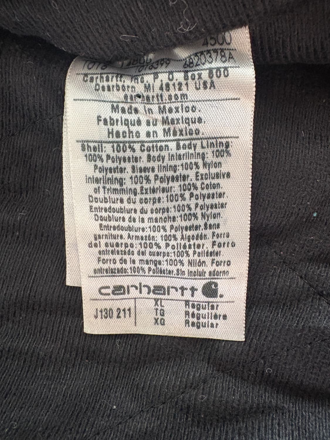 [XL] j130 211 칼하트 빈티지 엑티브 샌드스톤 브라운 상품이미지9