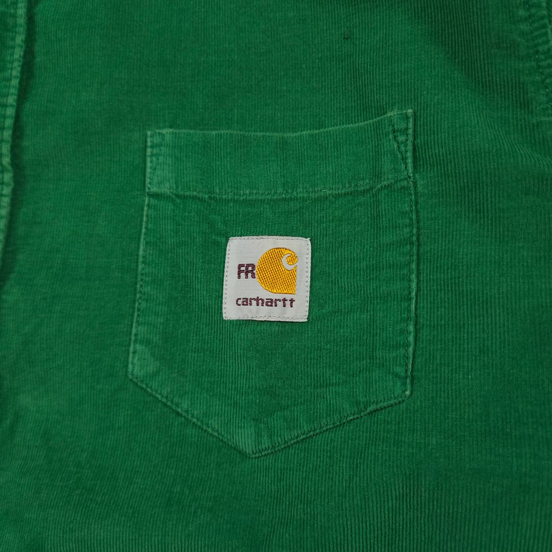 L(100) 칼하트 리워크 코듀로이셔츠 그린 상품이미지3
